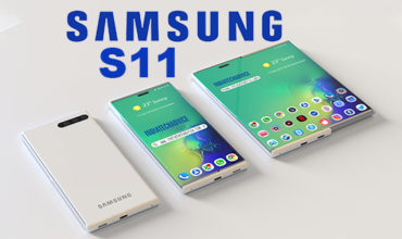 All new Samsung Galaxy S11 design with a pull-out screen