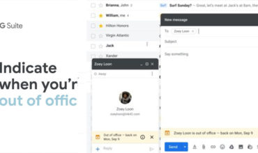 Gmail’s new Out Of Office feature alerts your sender  before they even hit send.